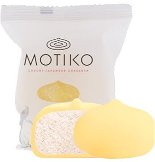 mochi (passion fruit)