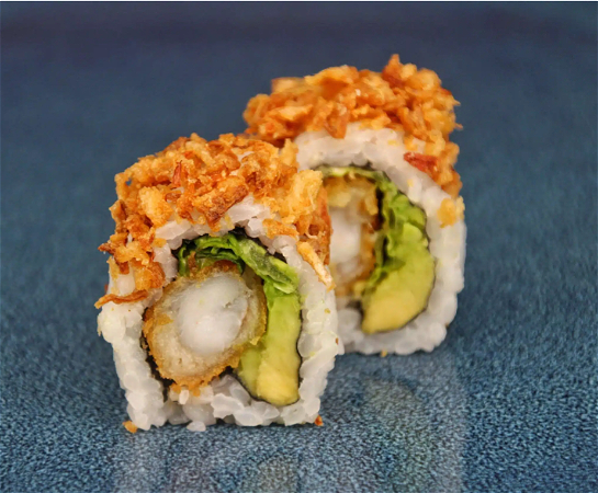 Ebi fried onion uramaki