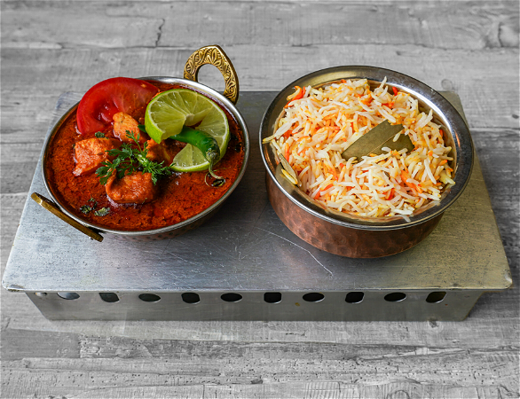 Chicken Madras (heet)