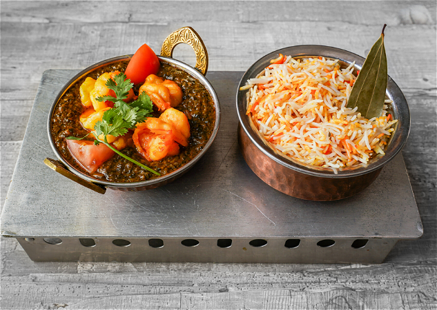 King Prawn Saag