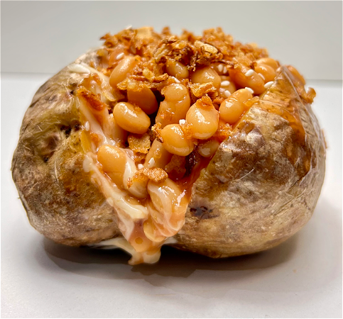 Cheese and Beans (geen vlees)