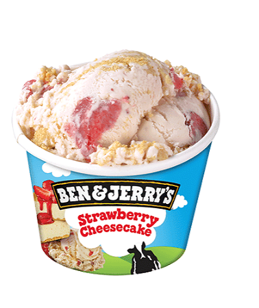 Ben & Jerry's Aardbeiencheesecake 100ml