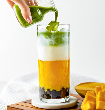 Matcha mango