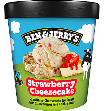 Ben & Jerry’s Strawberry Cheescake (465ml)