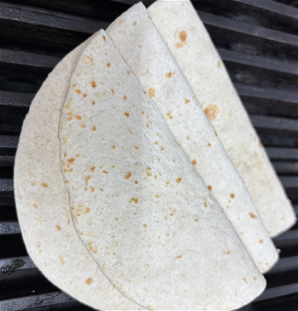 3 tortillas voor fajitas 