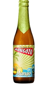 Exotic mongozo mango beer 3.6 % alc