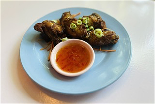 Thai chicken wings  (5 stuks)