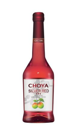 Umeshu Plum RED Wine Silver (Choya)