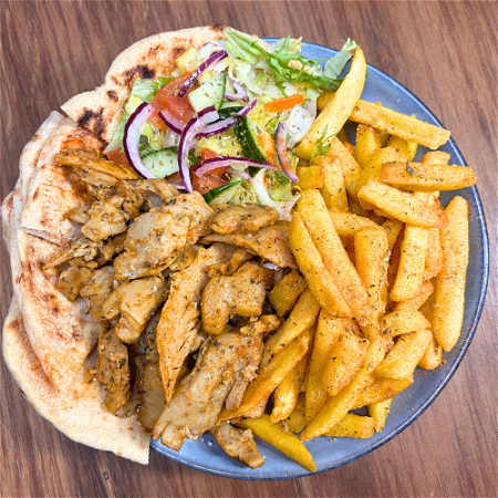 Vegan Gyros Platter
