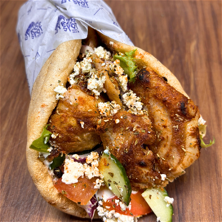 Pita Spicy Garlic