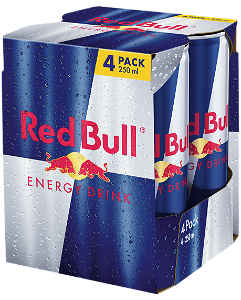 Redbull Energy Drink 4pack