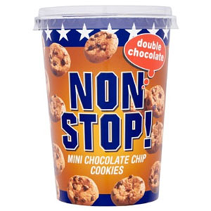Non Stop! Mini Chocolate Chip Cookies Dubble Chocolate