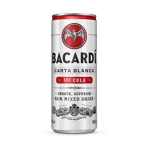 Bacardi Rum & cola 