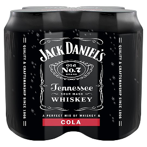 Jack Daniel's Cola 4pack