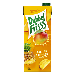 DubbelFrisss Ananas & mango