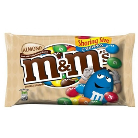 M&M'S ALMOND SHARE SIZE