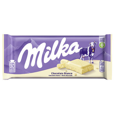 Milka witte chocolade