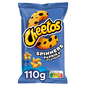 Cheetos spinners paprika