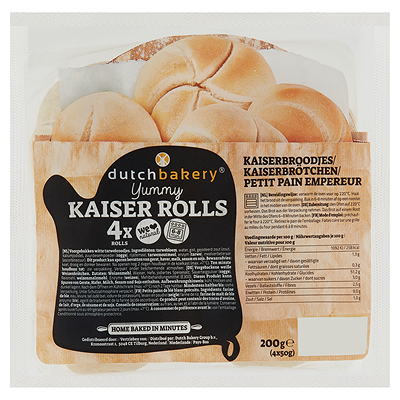 Dutch bakery kaiser rolls