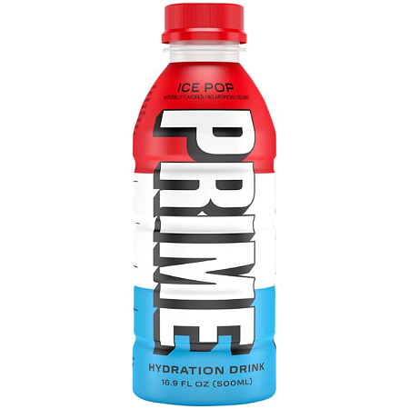 Prime hydration drink ice pop