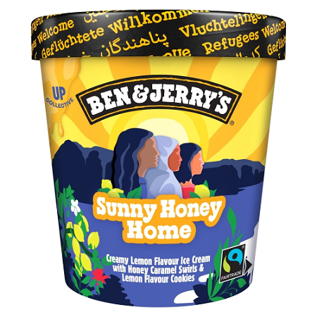 Ben & Jerry's Sunny honey home