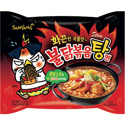 Buldak hot chicken flavour (stew type)