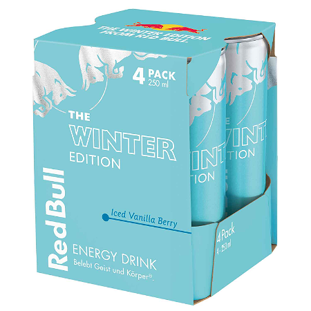 Red Bull Iced Vanilla Berry 4-pack🏷️🆕‼️