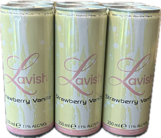 Lavish Strawberry Vanilla 6-pack 🆕‼️