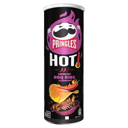 Pringles HOT Smokin' BBQ Ribs 🆕‼️