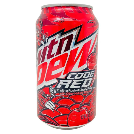 Mountain Dew code red cherry 🆕‼️