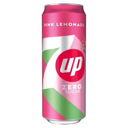 7-up pink lemonade sugar free 🆕‼️