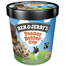 Ben & Jerry's peanut butter cup