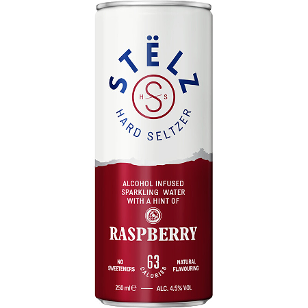 Stelz Hard Seltzer Raspberry 🆕‼️
