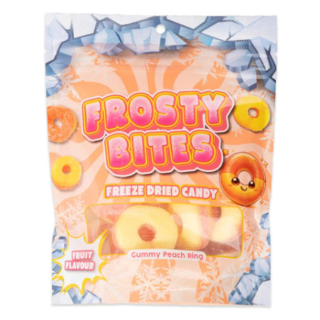 Freeze Dried Candy Gummy Peach Rings 🆕‼️