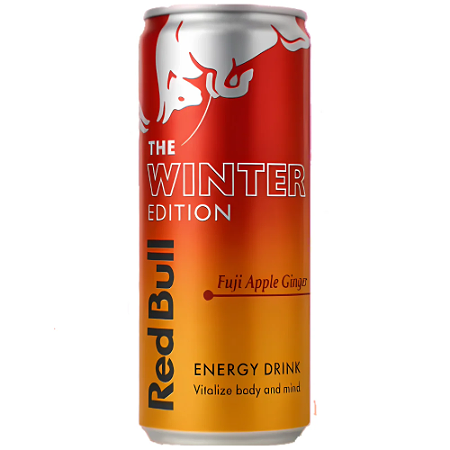 Red Bull Winter Editie Fuji Appel & Gember 🆕‼️