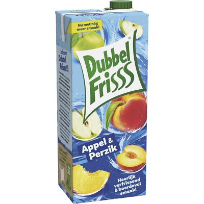 DubbelFrisss Appel perzik