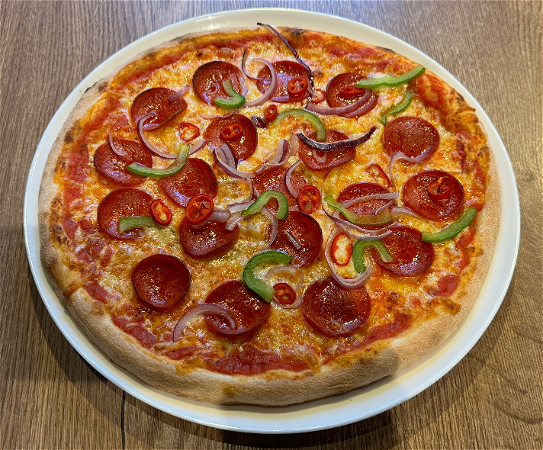 Pizza peperoni speciale