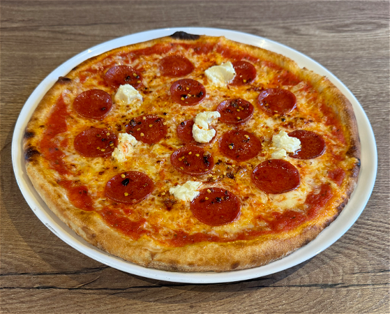 Hot honey pizza
