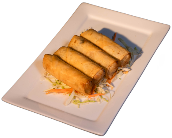 The Veggie Spring Rolls