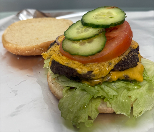 Samurai burger double