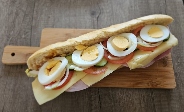 Stokje ham en kaas gezond
