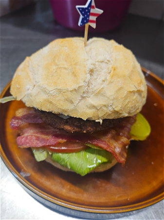 Big baconburger