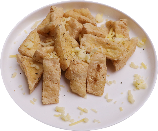 Gekruide gebakken tofu  (12pcs)