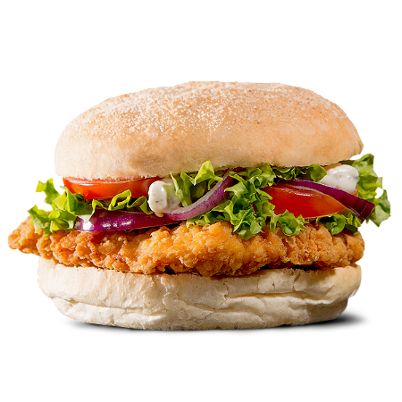 Crunchy Chickenfilet Burger