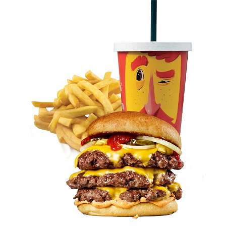 TOK's Smashburger Triple Menu