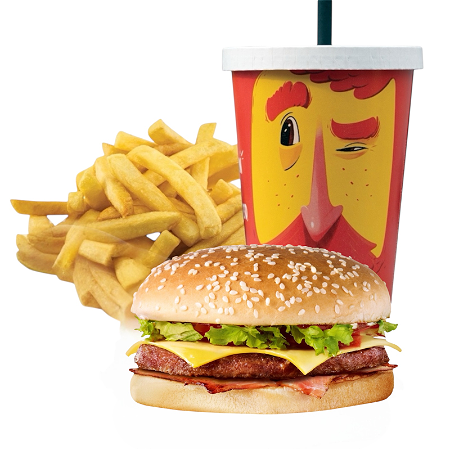 Bacon Cheeseburger Menu