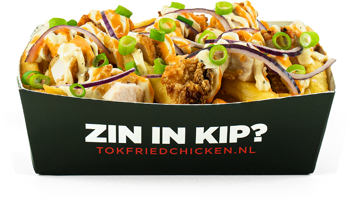 Spicy Loaded Fries BBQ Chicken