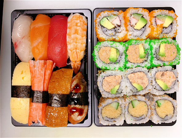 Sushi mix deluxe, 20 stuks (1 pers.)