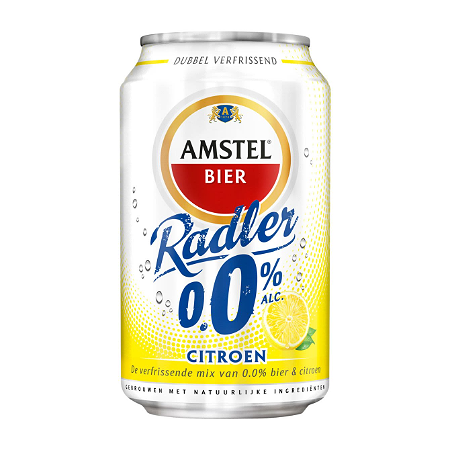 Amstel Radler 0.0 % alc.  citroen