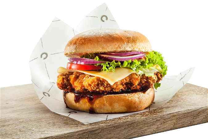 Memphis Sweet & Smokey Chicken Burger